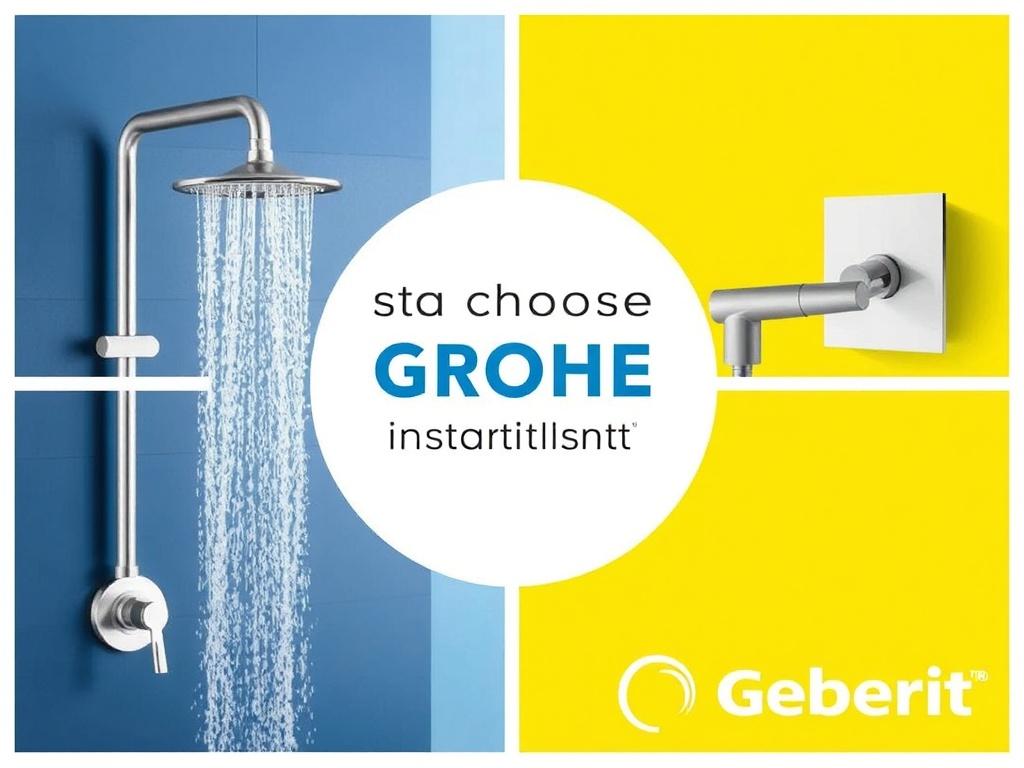 Как выбрать инсталляцию Grohe или Geberit. Краткая характеристика брендов: Grohe и Geberit