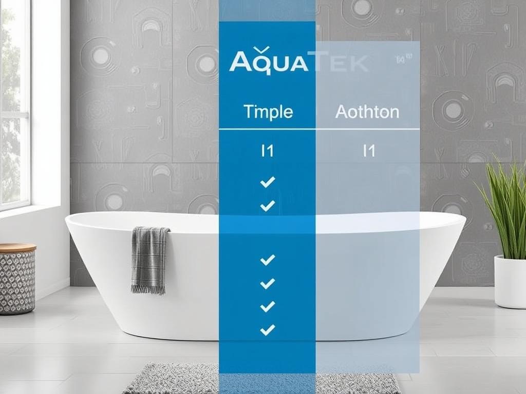 Aquatek — обзор бренда ванн и сантехнического оборудования. Таблица сравнения материалов